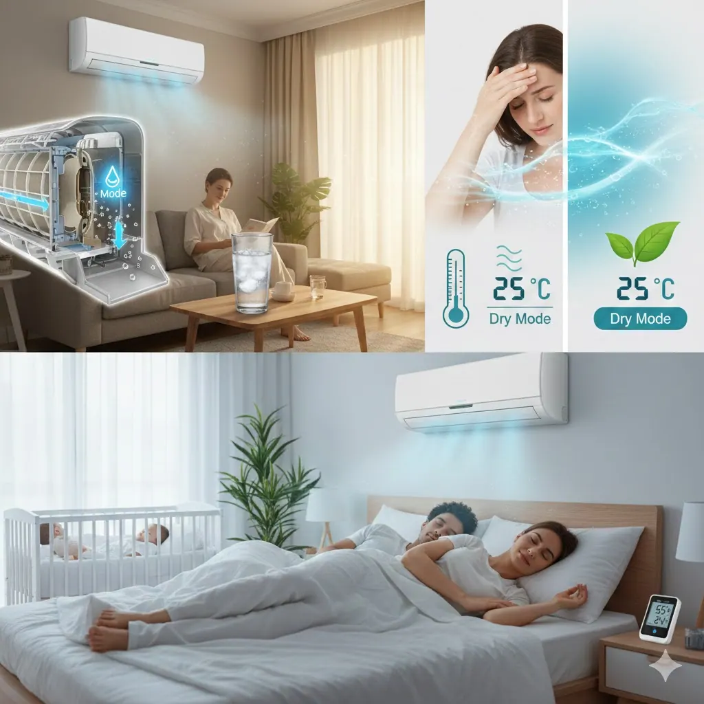 What is Dry Mode on AC? Explanation of its Purpose and Benefits