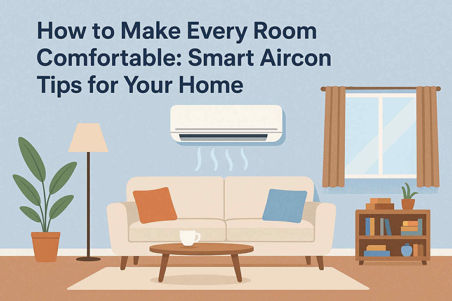 How to Make Every Room Comfortable: Smart Aircon Tips for Your Home