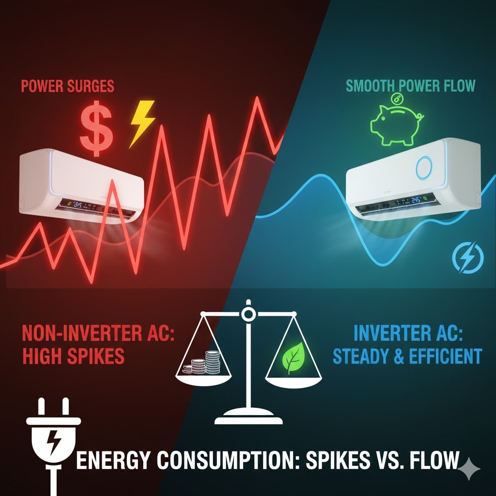 Comparison of Inverter and Non-Inverter Aircon Unit